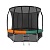 Батут с защитной сеткой Eclipse Space Twin Green/Orange 16FT